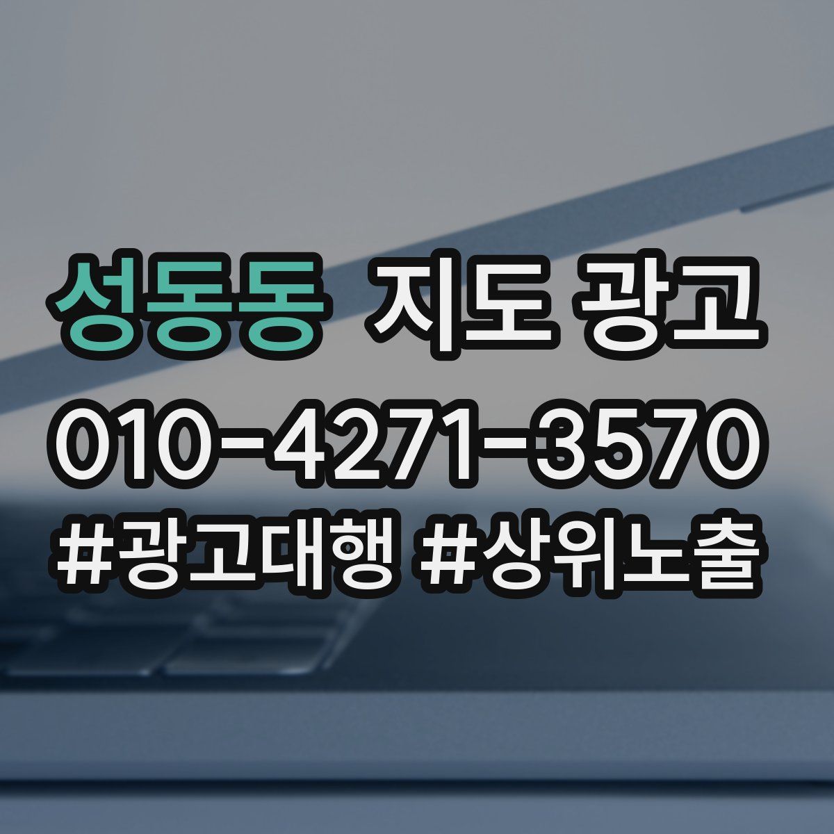 성동동 지도 광고