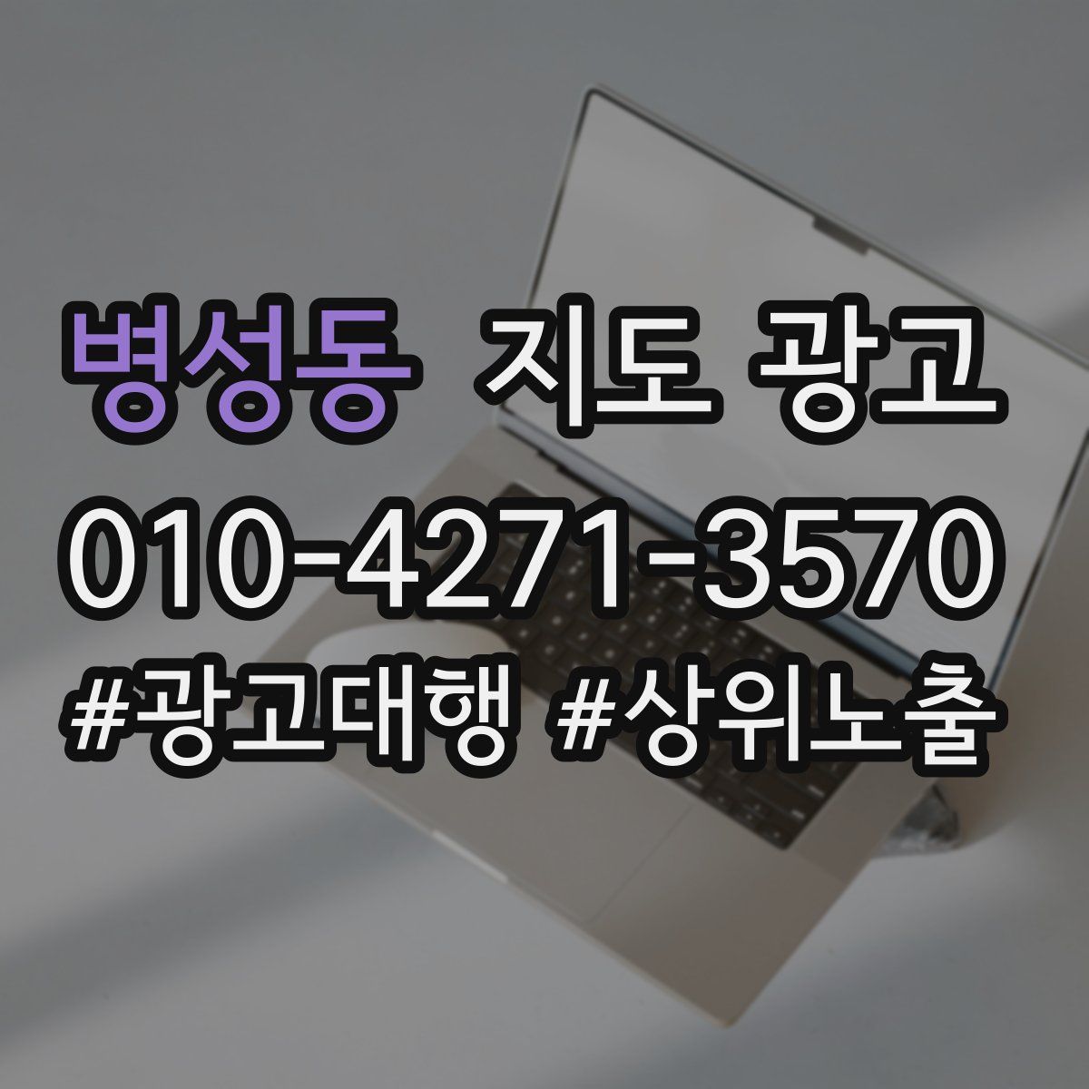 병성동 지도 광고