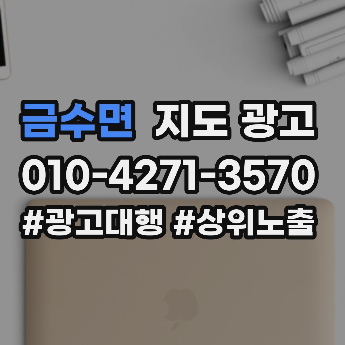 금수면 지도 광고
