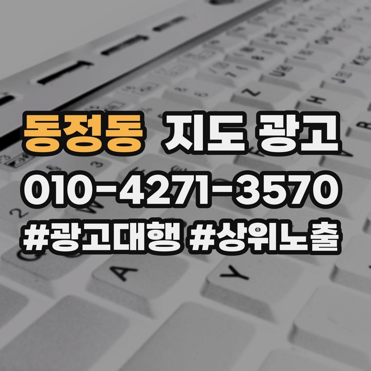동정동 지도 광고