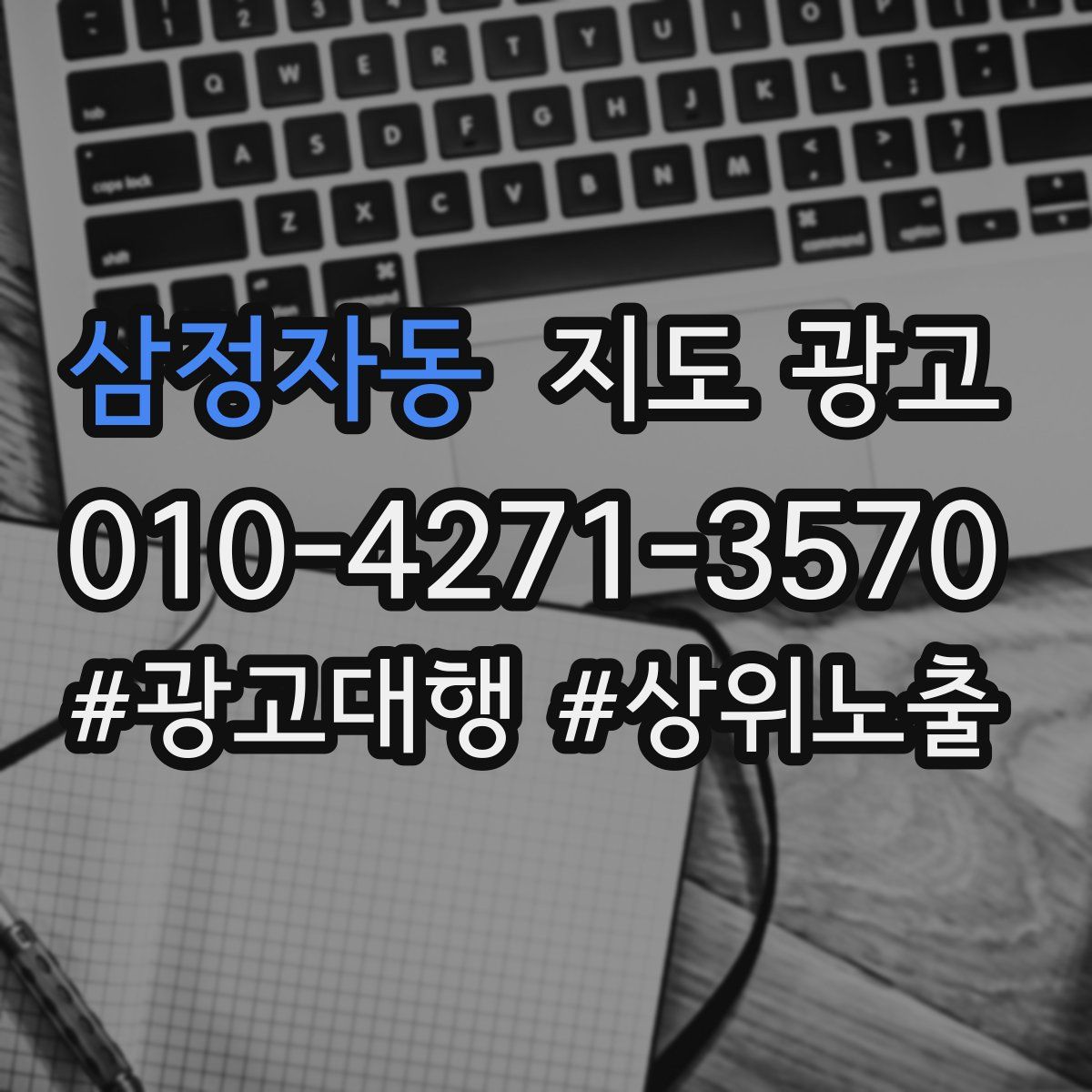 삼정자동 지도 광고