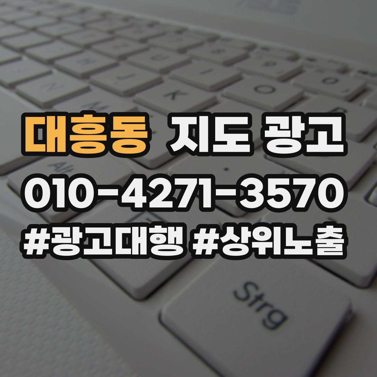 대흥동 지도 광고