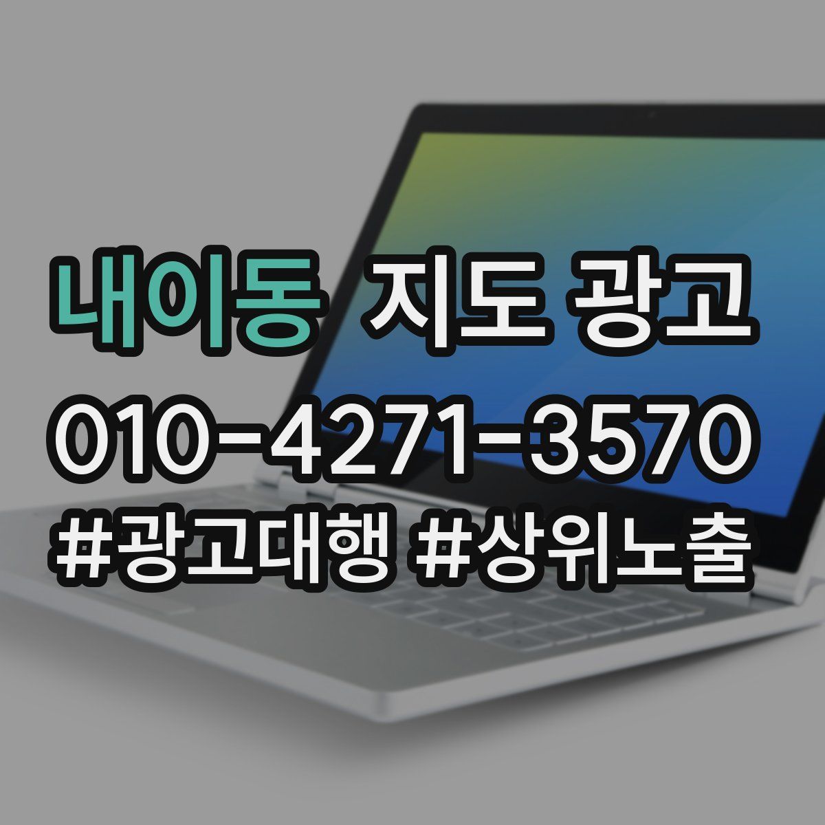 내이동 지도 광고