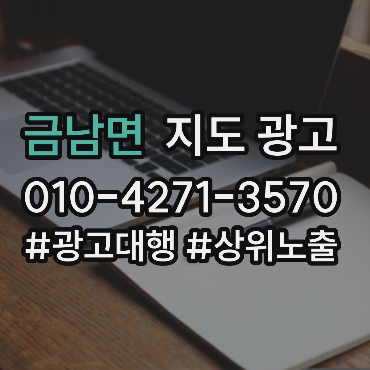 금남면 지도 광고