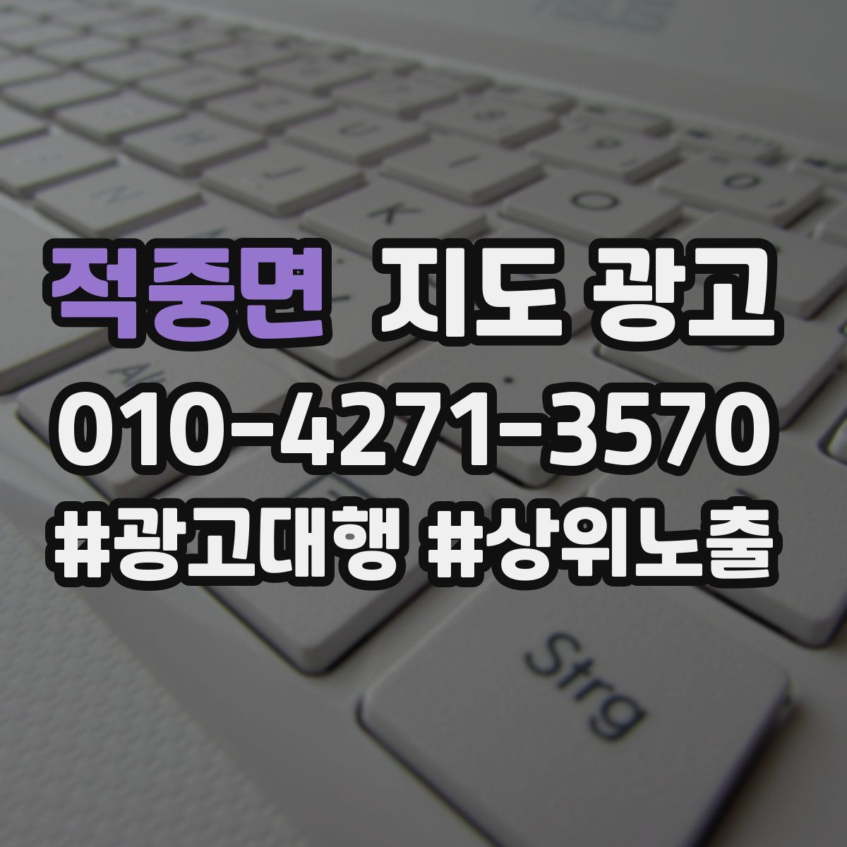 적중면 지도 광고