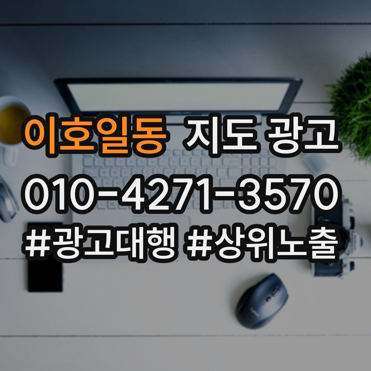 이호일동 지도 광고