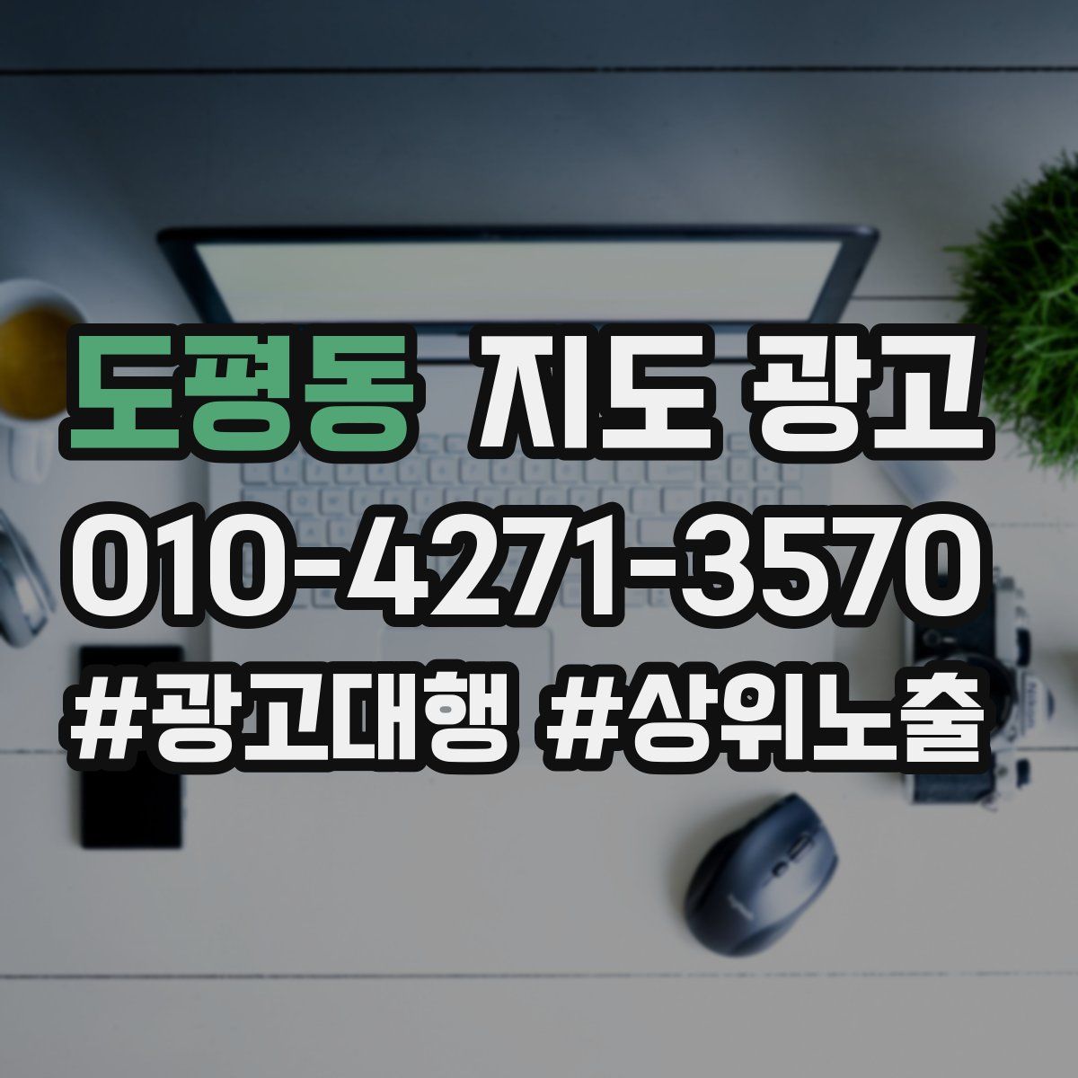 도평동 지도 광고