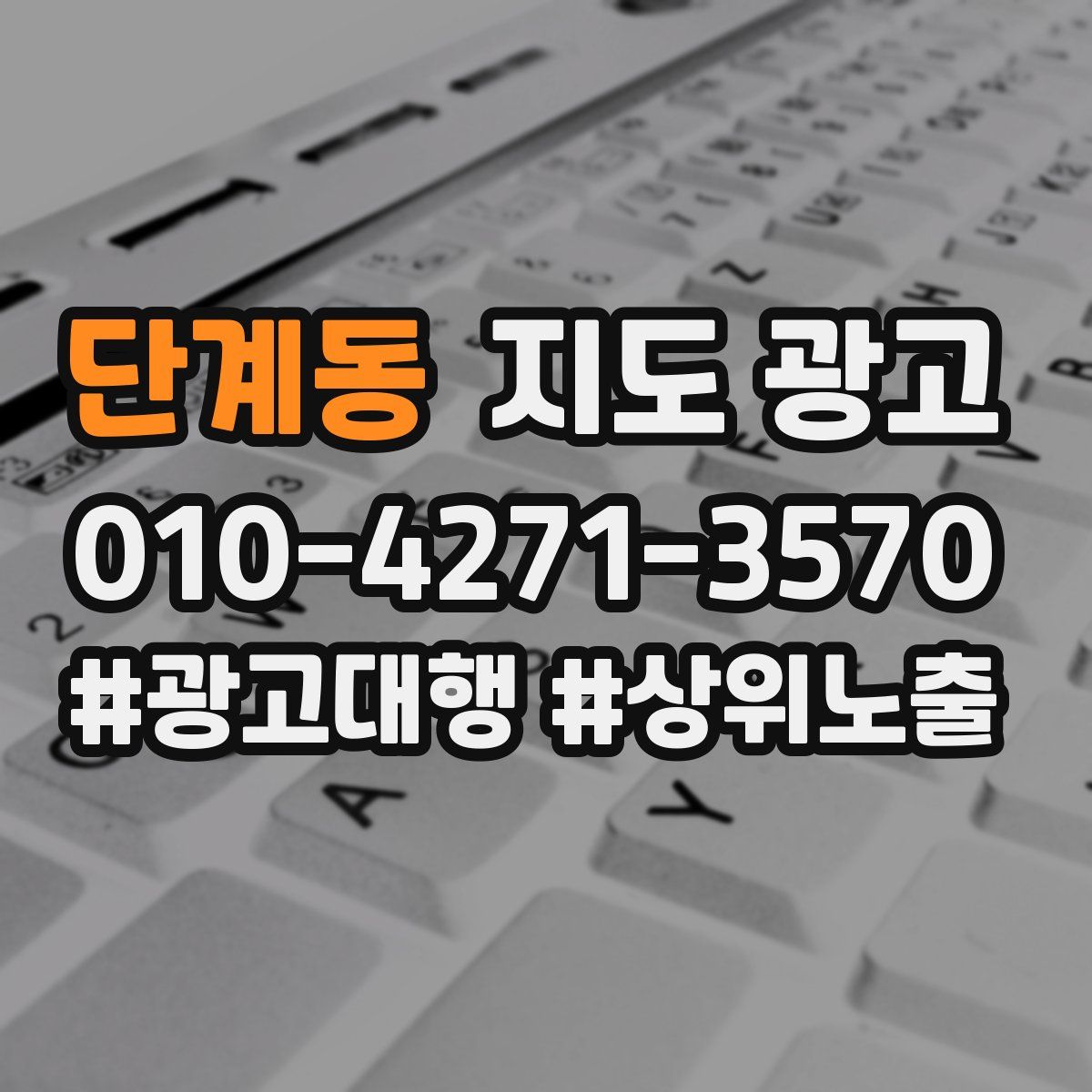 단계동 지도 광고