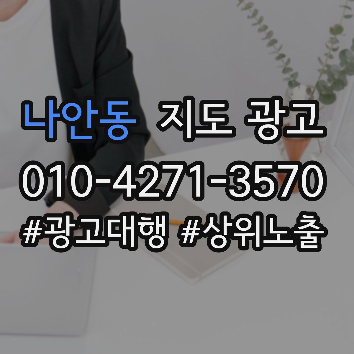 나안동 지도 광고