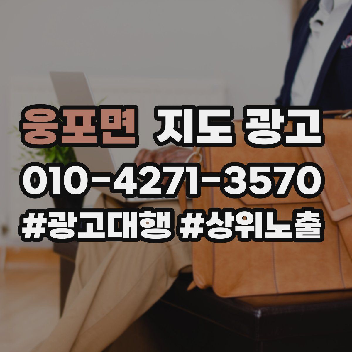 웅포면 지도 광고