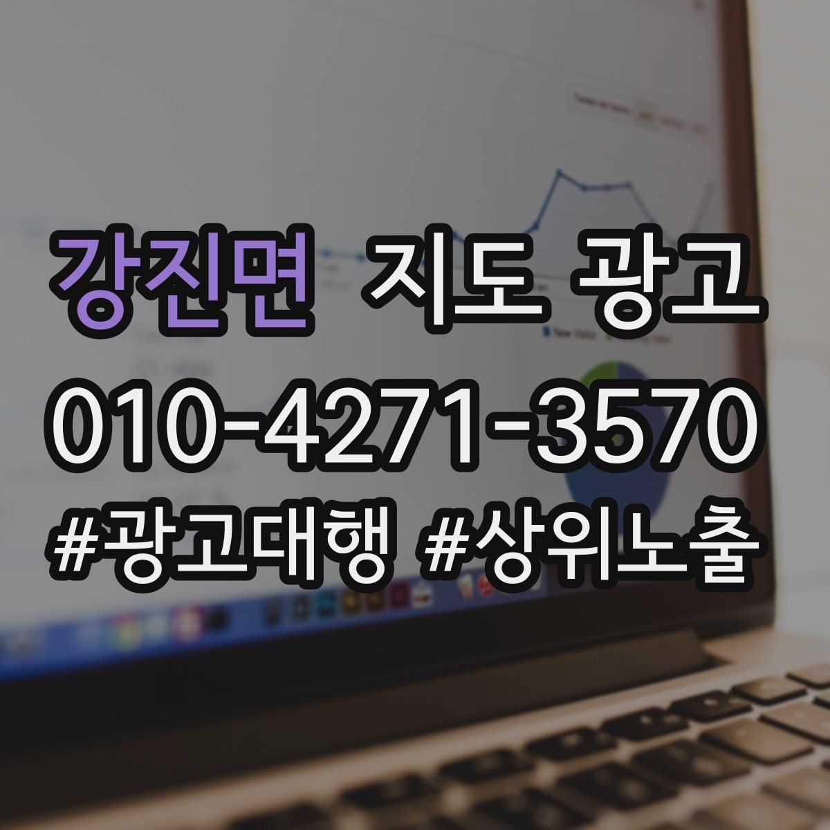 강진면 지도 광고