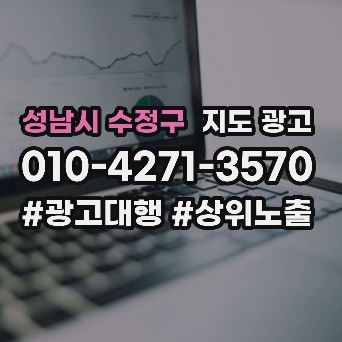 성남시 수정구 지도 광고