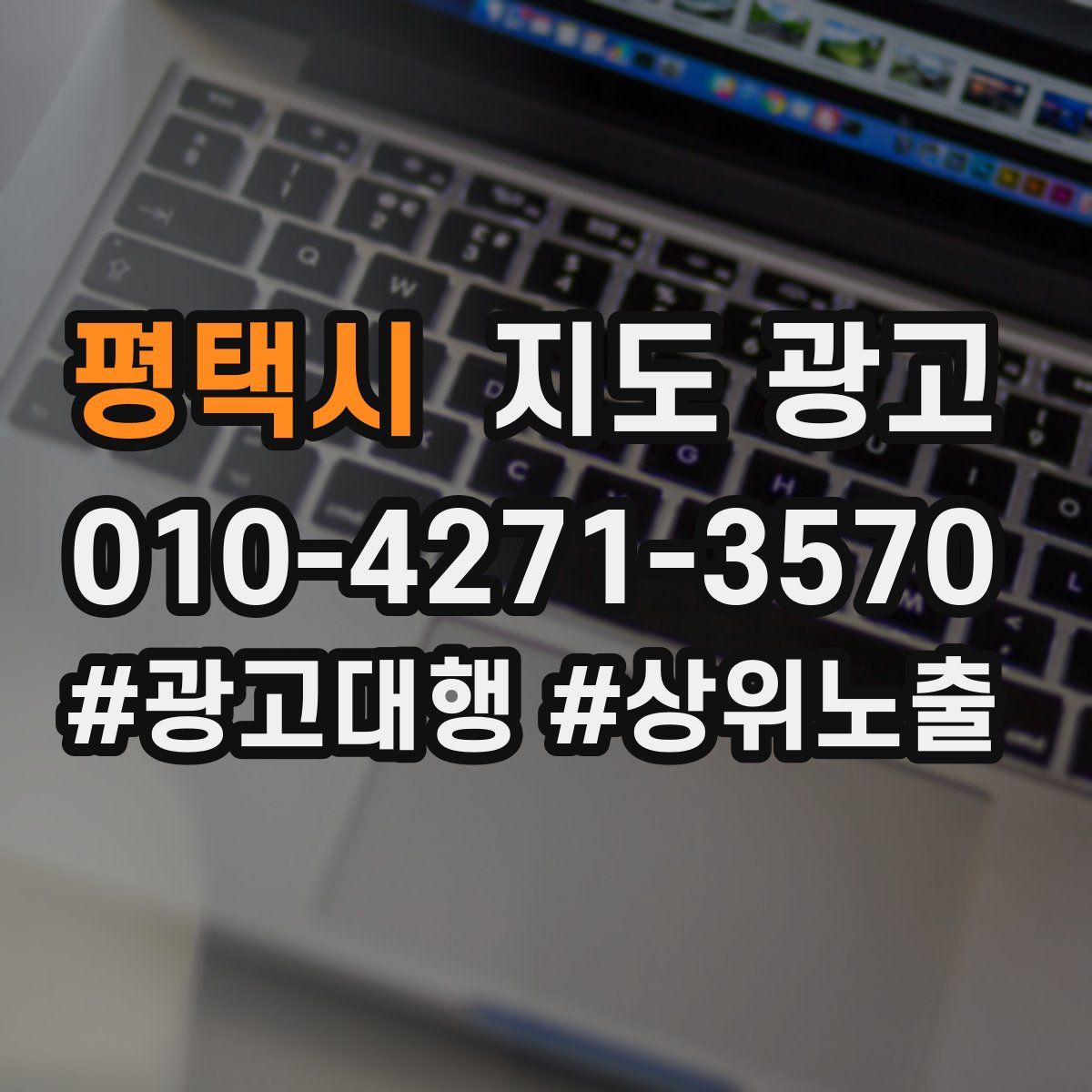 평택시 지도 광고