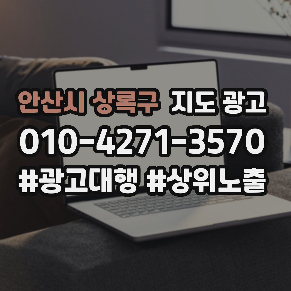 안산시 상록구 지도 광고