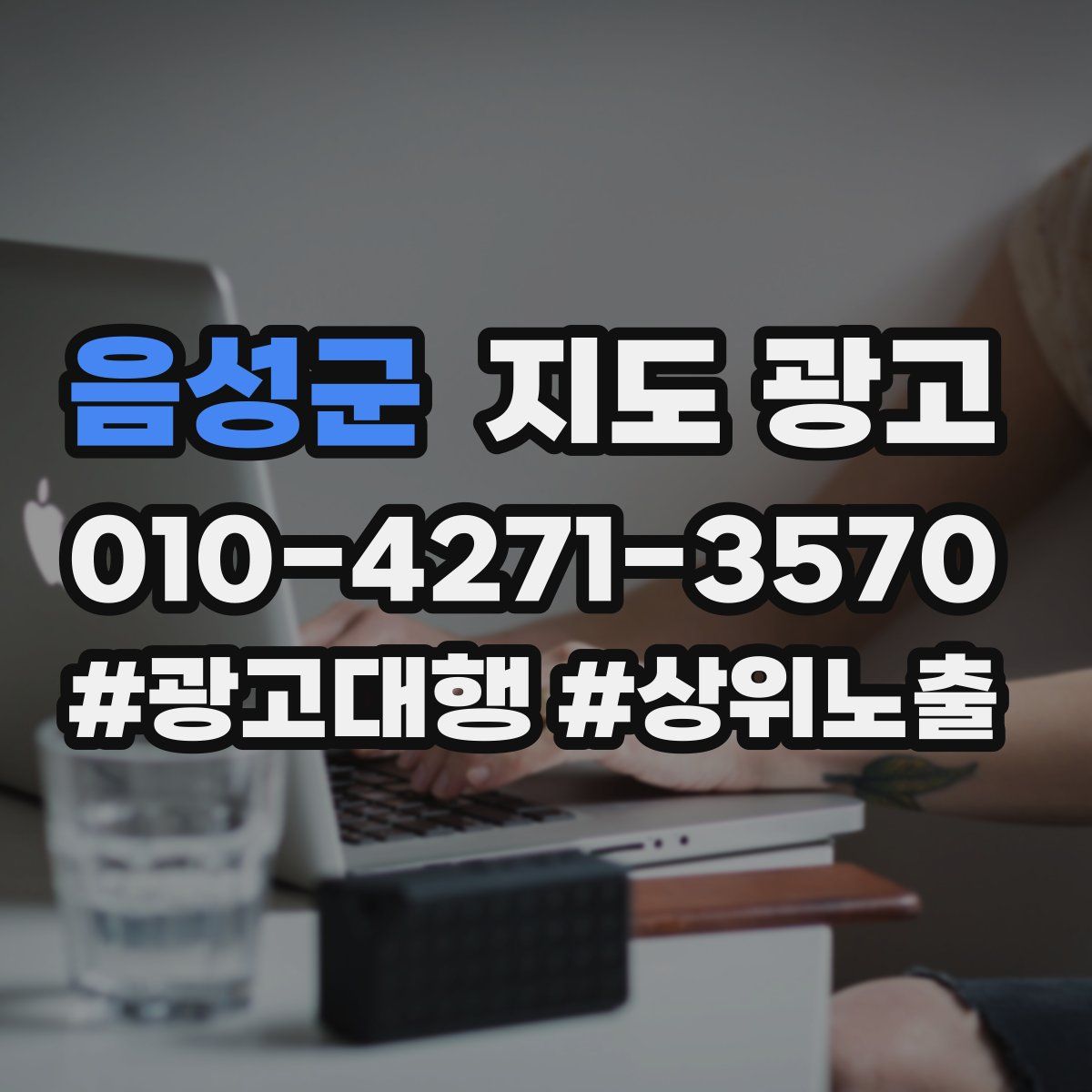 음성군 지도 광고