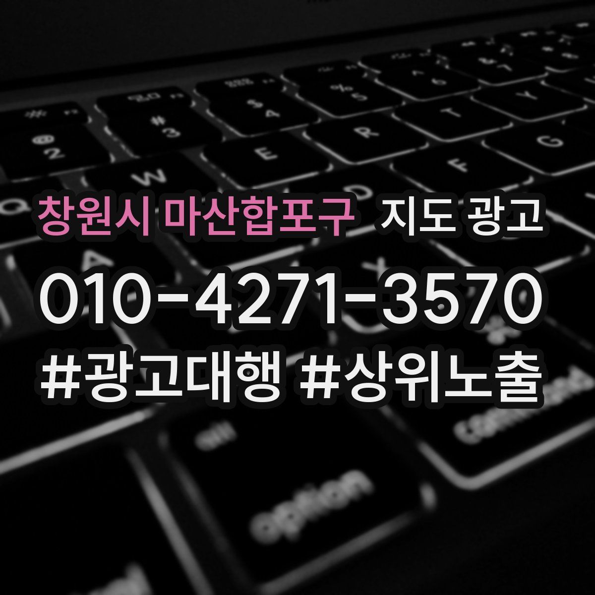창원시 마산합포구 지도 광고