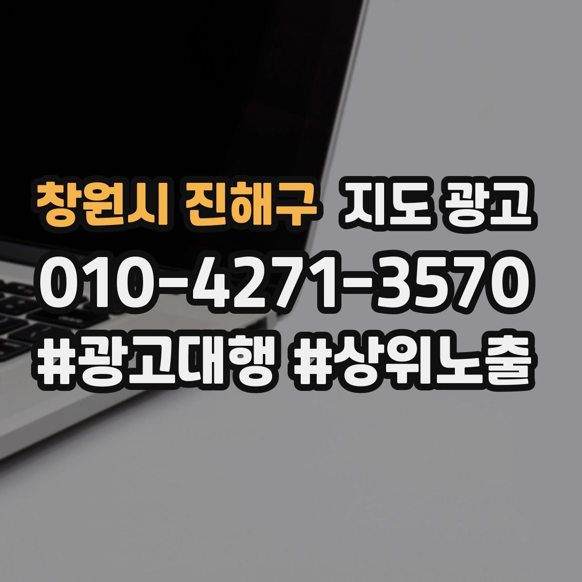 창원시 진해구 지도 광고