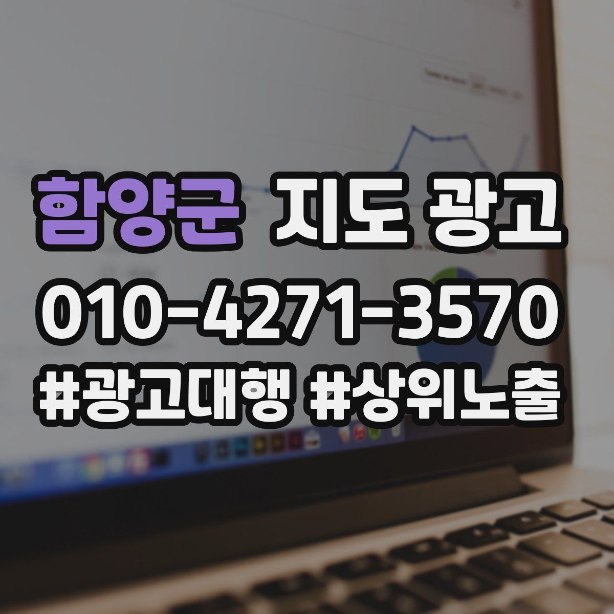 함양군 지도 광고