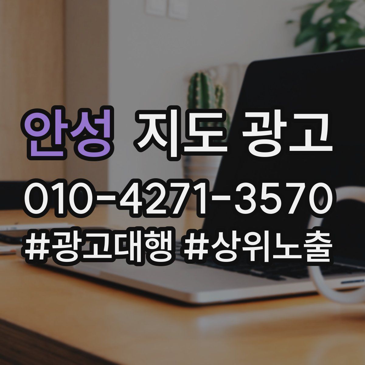 안성 지도 광고