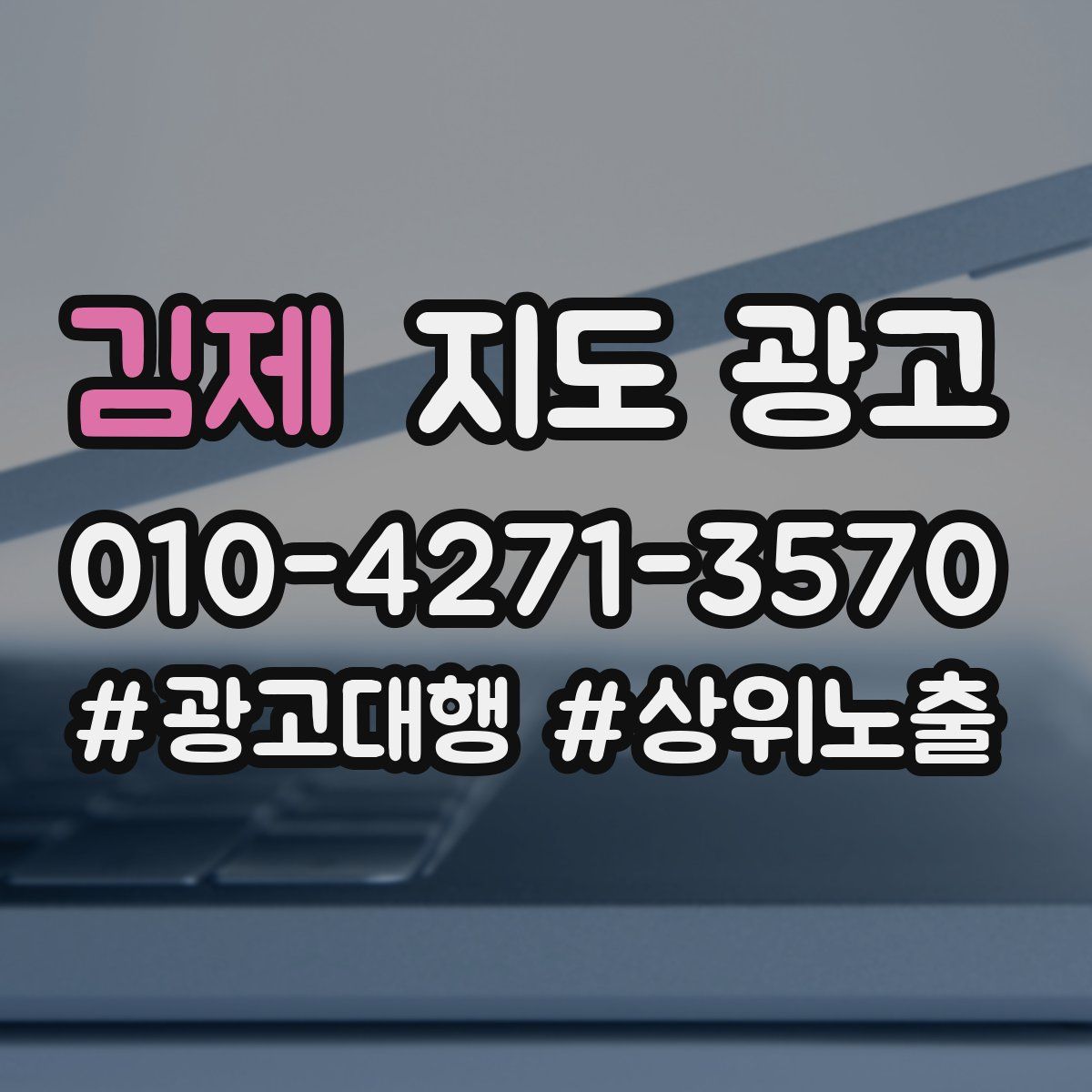 김제 지도 광고