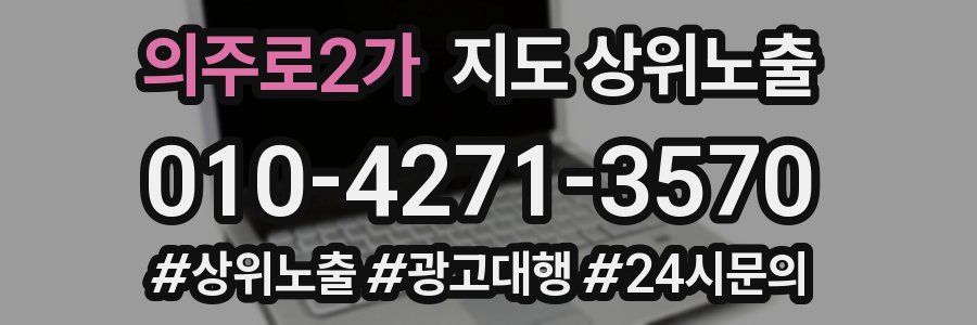 의주로2가 지도 상위 노출