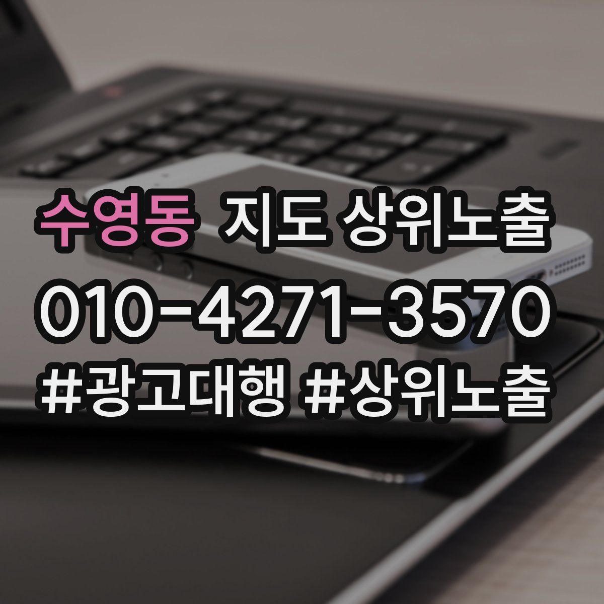 수영동 지도 상위 노출