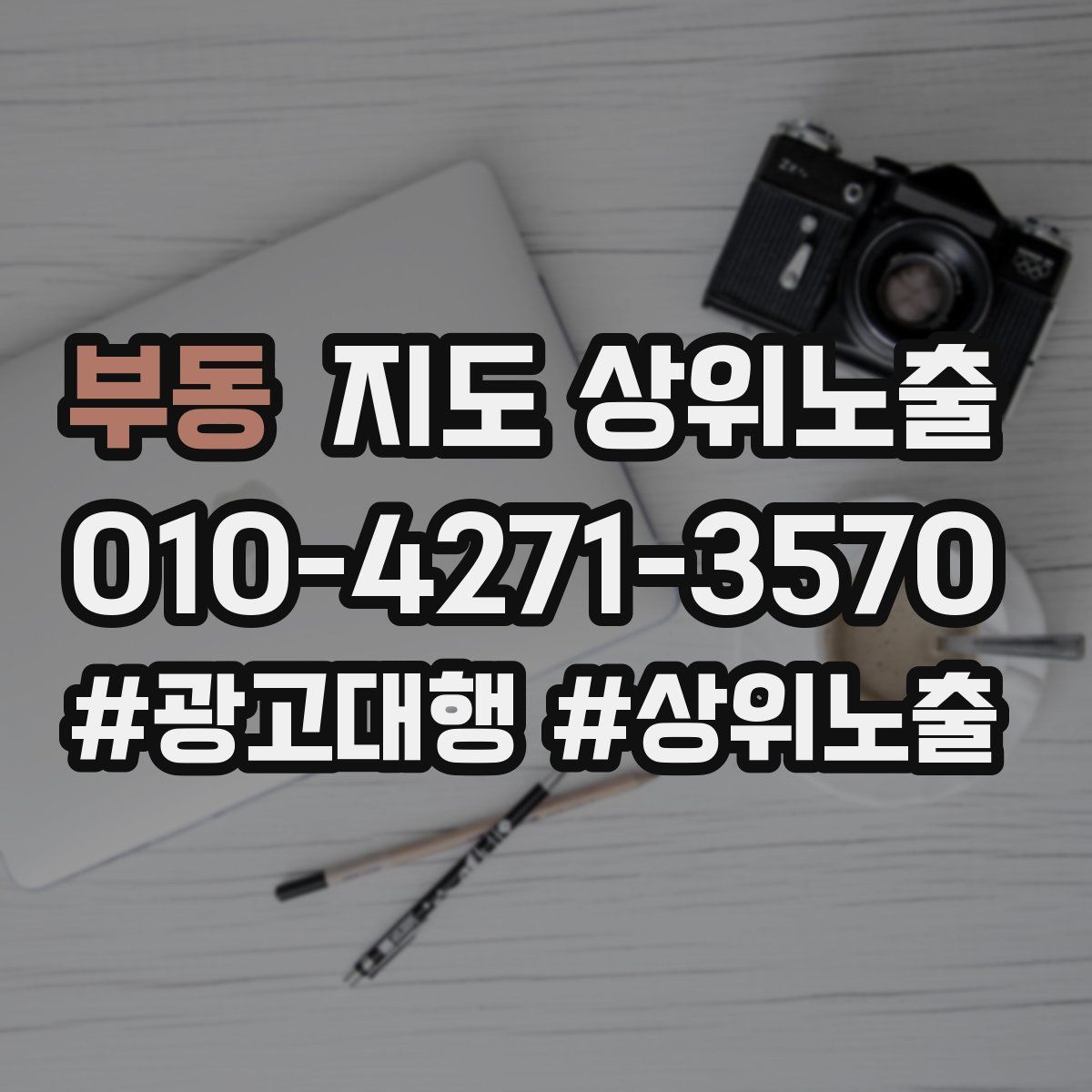 부동 지도 상위 노출