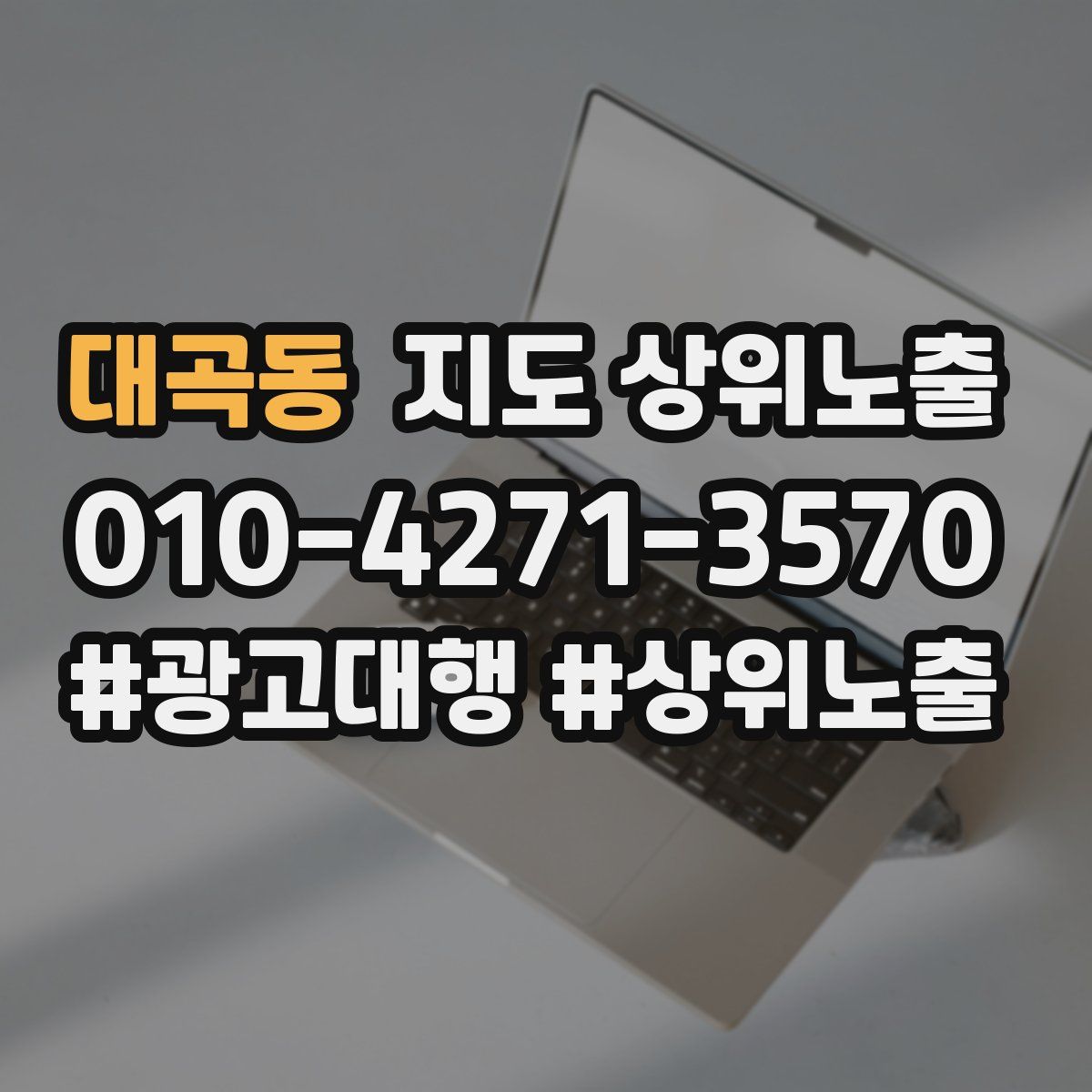 대곡동 지도 상위 노출