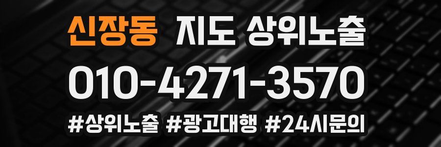 신장동 지도 상위 노출