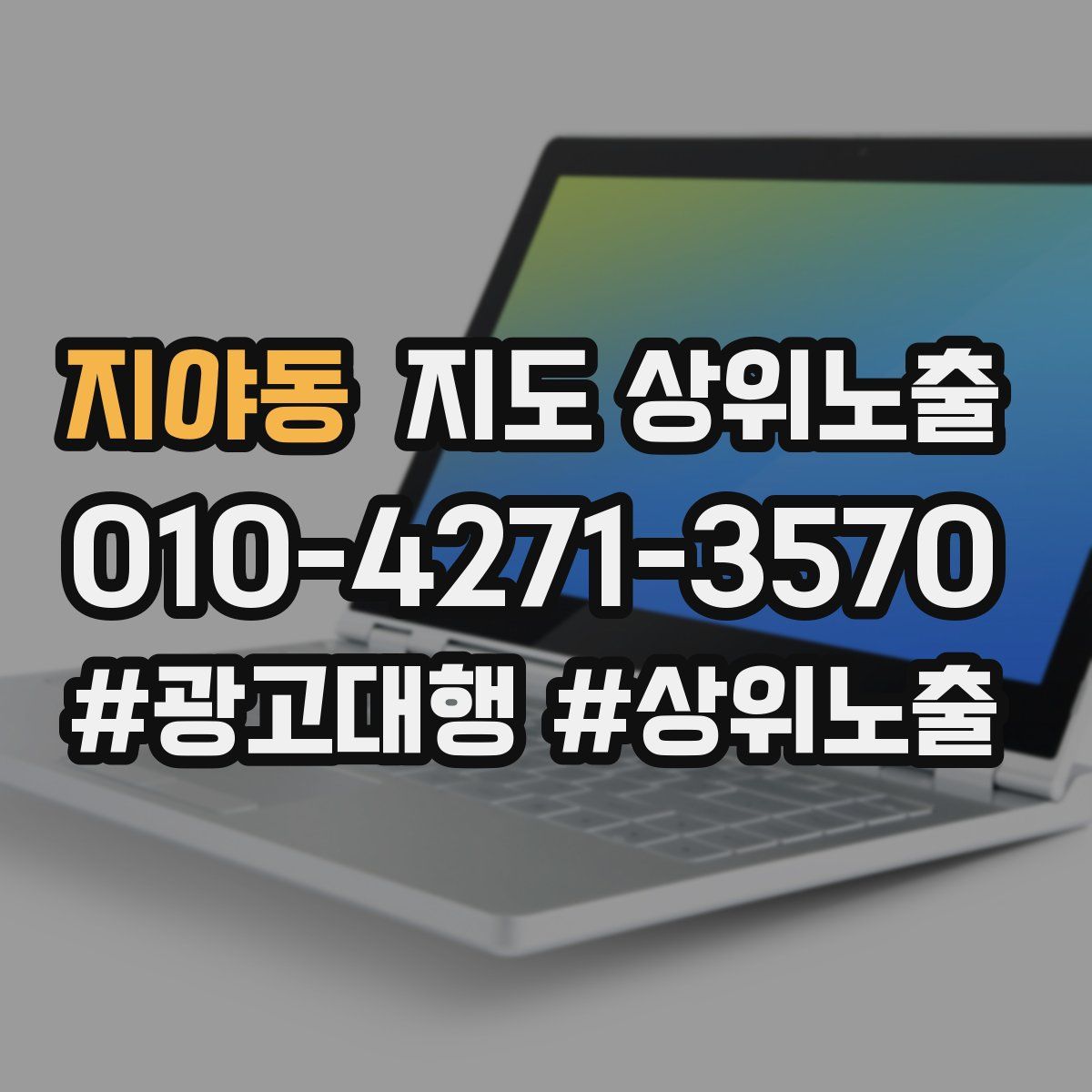 지야동 지도 상위 노출
