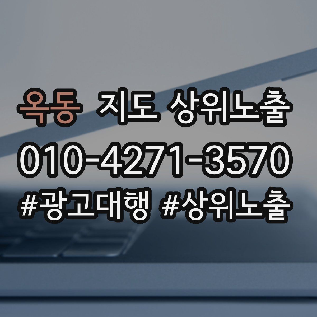 옥동 지도 상위노출 기준과 등록 시 확인할 점