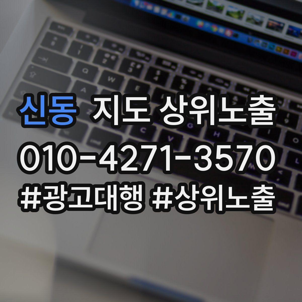 신동 지도 상위 노출