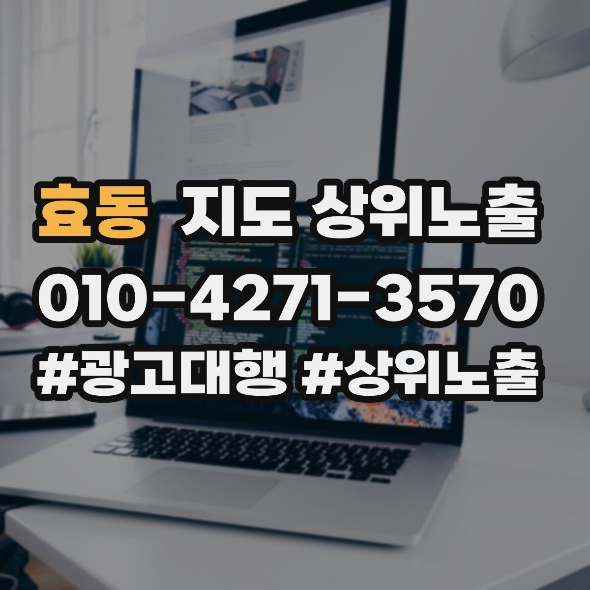효동 지도 상위 노출