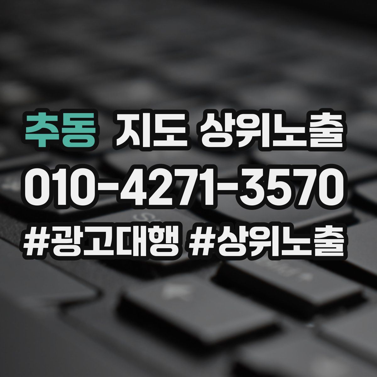 추동 지도 상위 노출