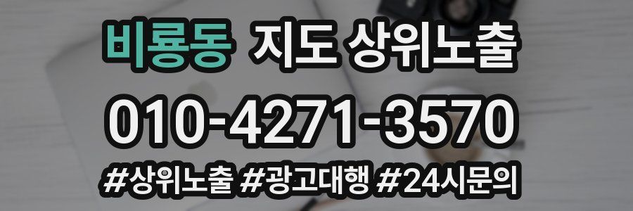 비룡동 지도 상위 노출