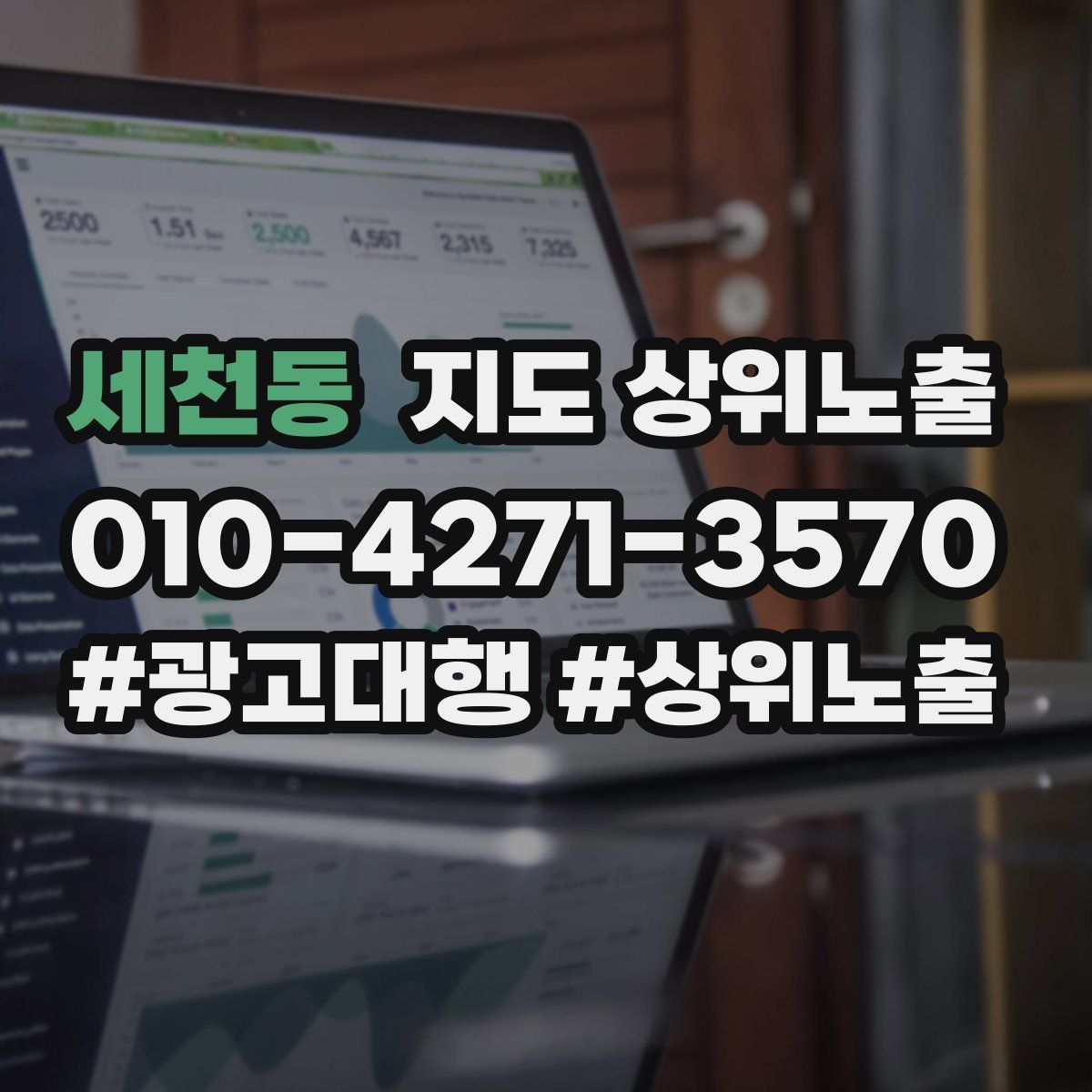 세천동 지도 상위 노출