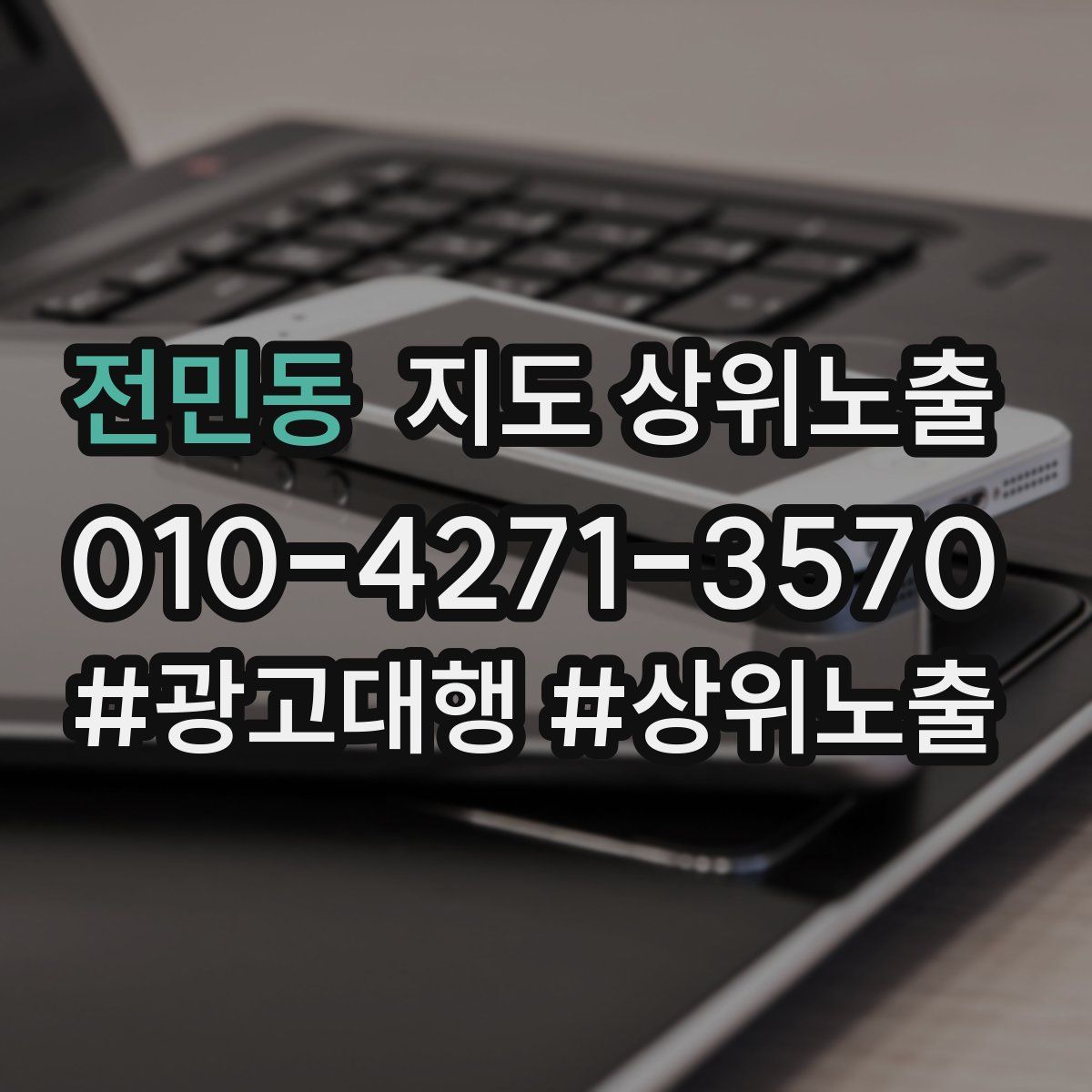 전민동 지도 상위 노출