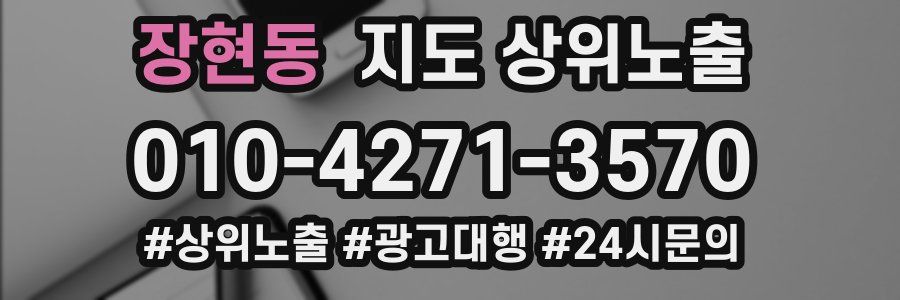 장현동 지도 상위 노출