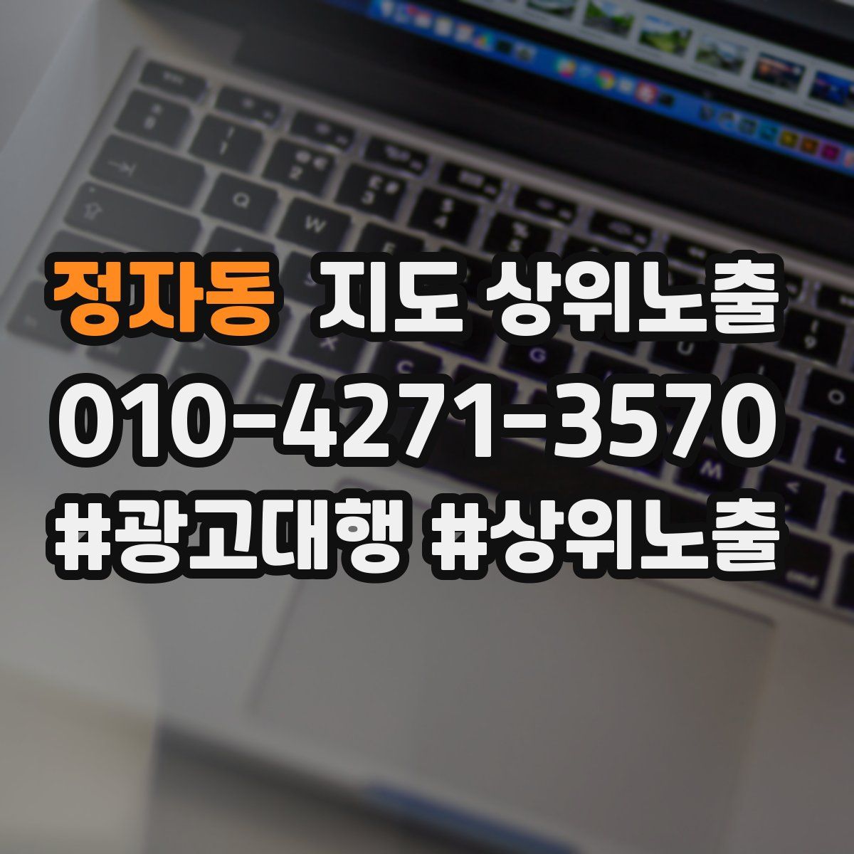 정자동 지도 상위 노출