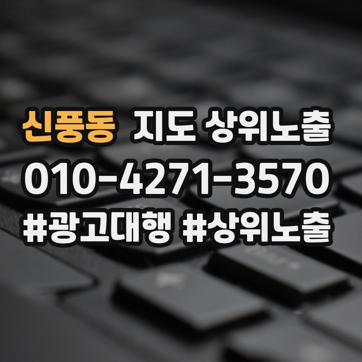 신풍동 지도 상위 노출