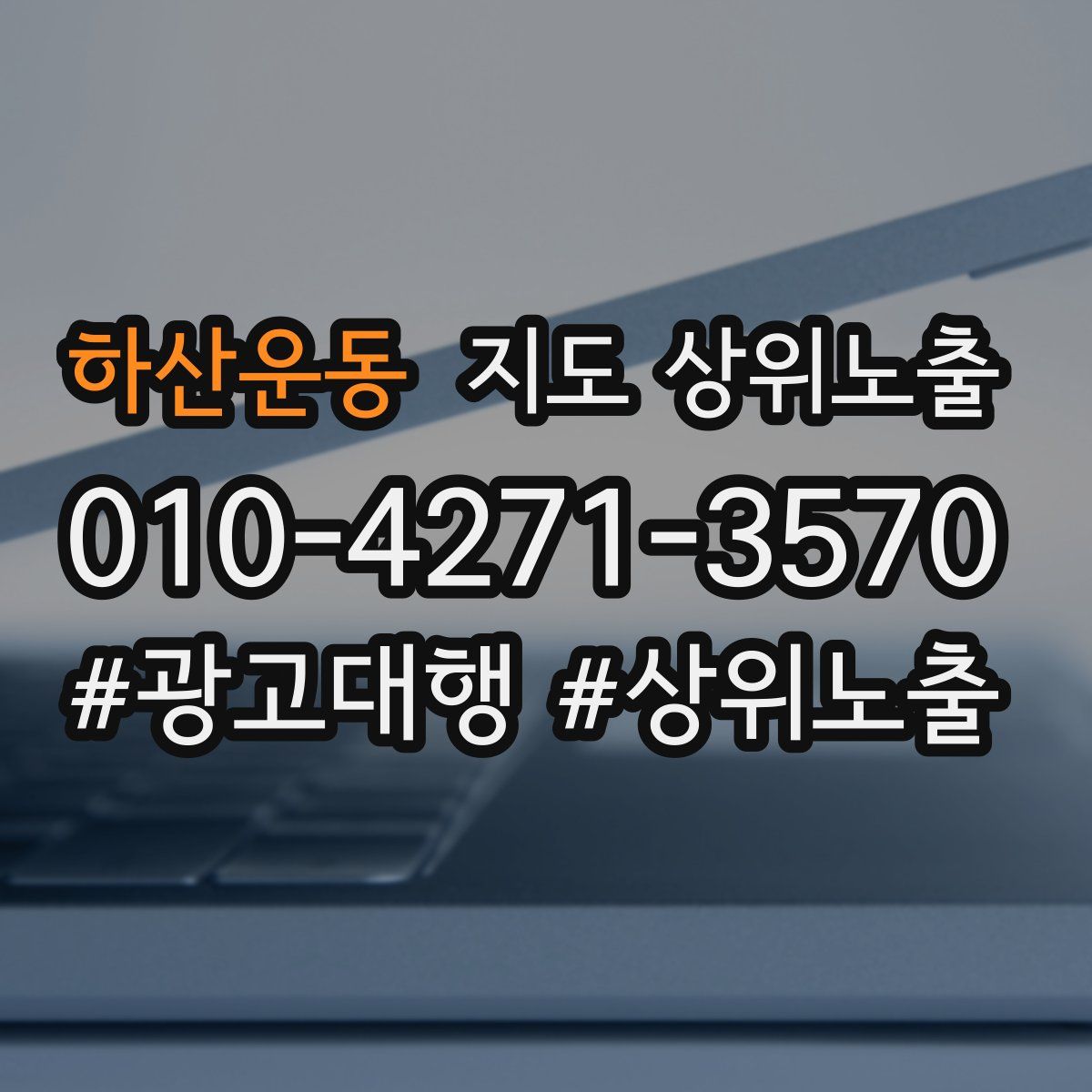 하산운동 지도 상위 노출