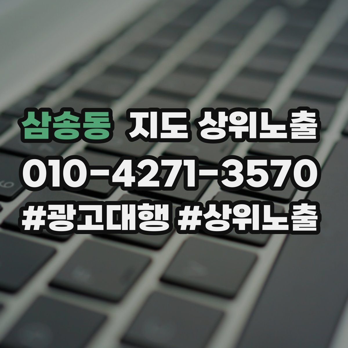 삼송동 지도 상위 노출