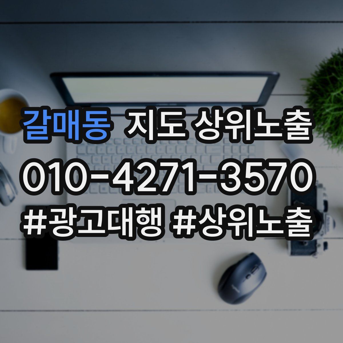 갈매동 지도 상위 노출