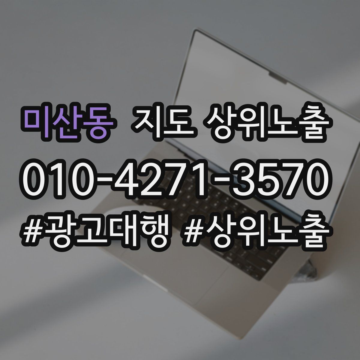 미산동 지도 상위 노출