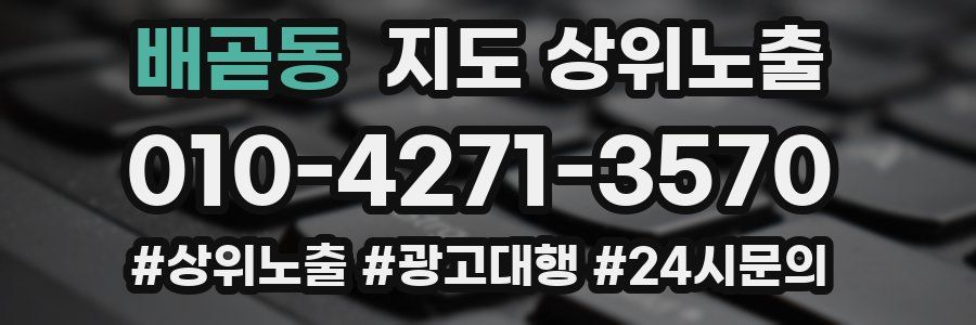배곧동 지도 상위 노출