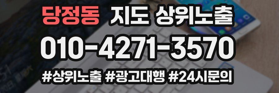 당정동 지도 상위 노출