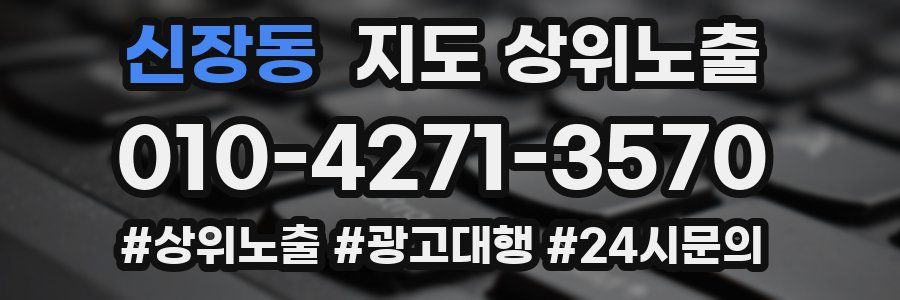 신장동 지도 상위 노출