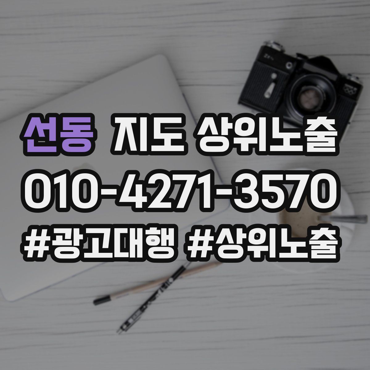 선동 지도 상위 노출