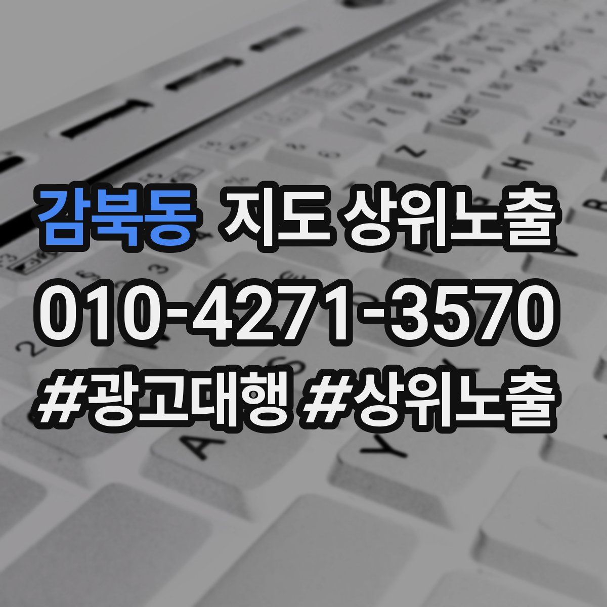 감북동 지도 상위 노출