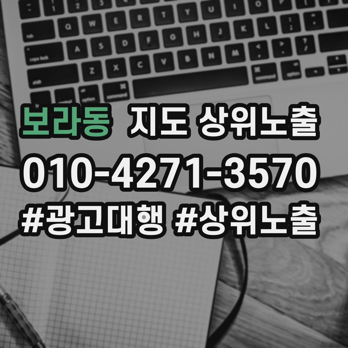 보라동 지도 상위 노출